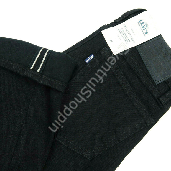 Levis Made & Crafted Cigarette Slim Selvedge Jeans - Picture 2 of 8